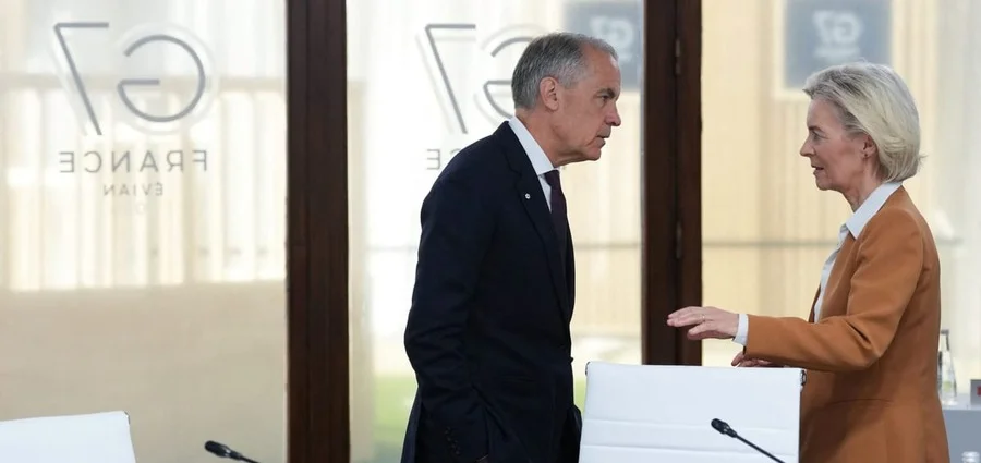 Carney von der Leyen Parliament address