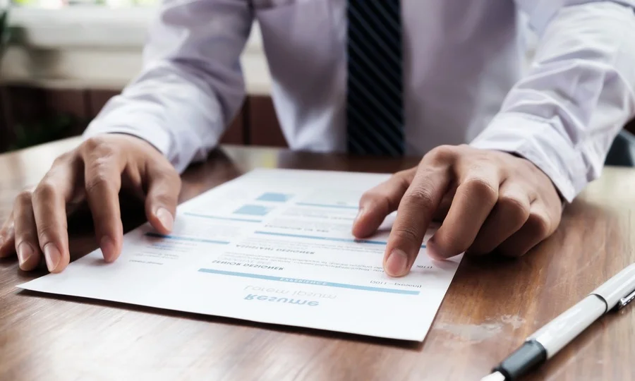 Human resources hiring manager