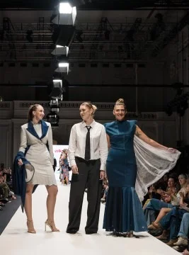 Fashion show MuseumsQuartier Vienna